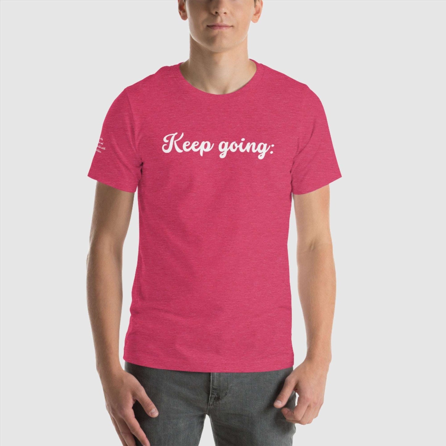 Custom Unisex 100 Reasons to Keep Going Sweatshirt T-Shirt | PERSONALIZED - ChoreGirl