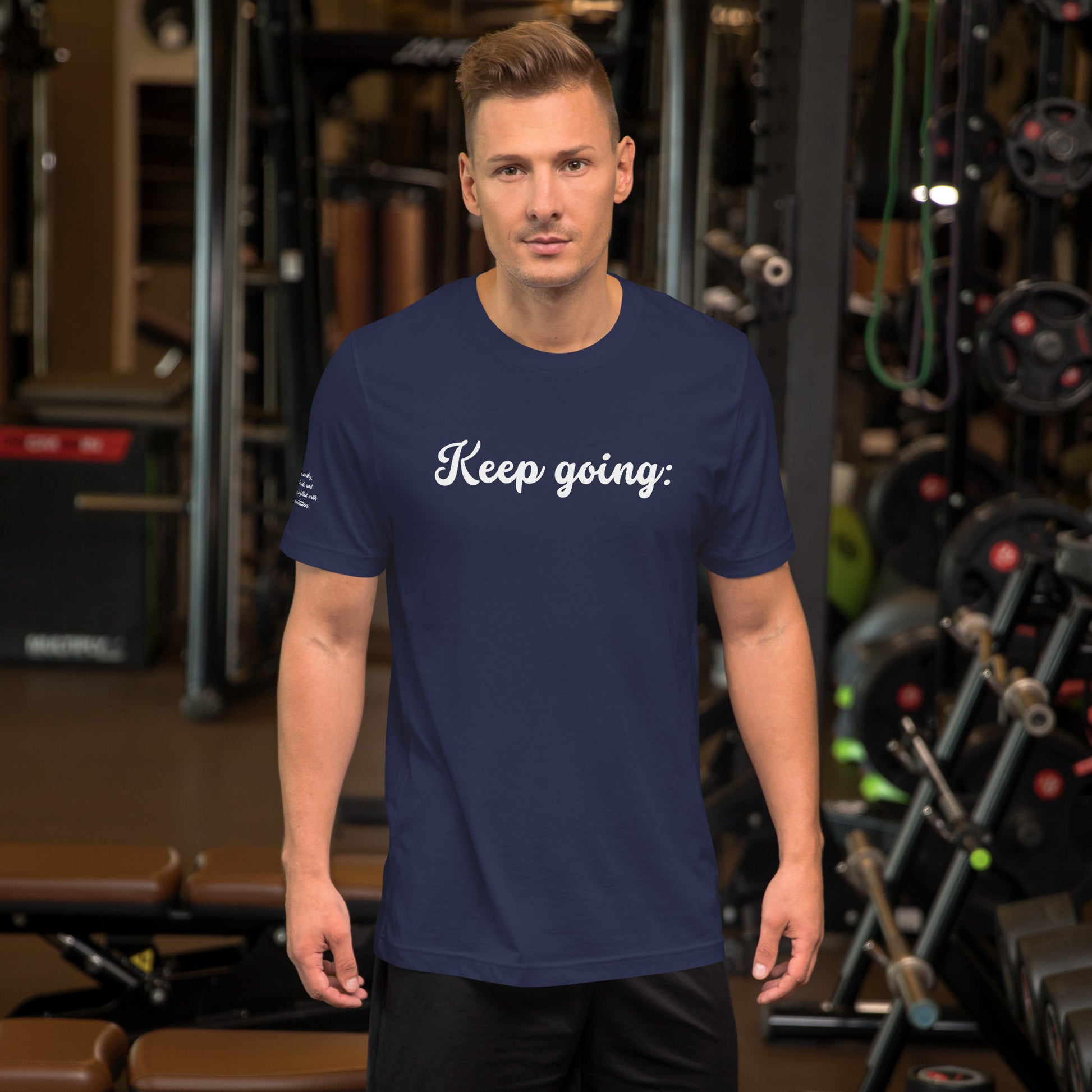 Custom Unisex 100 Reasons to Keep Going Sweatshirt T-Shirt | PERSONALIZED - ChoreGirl