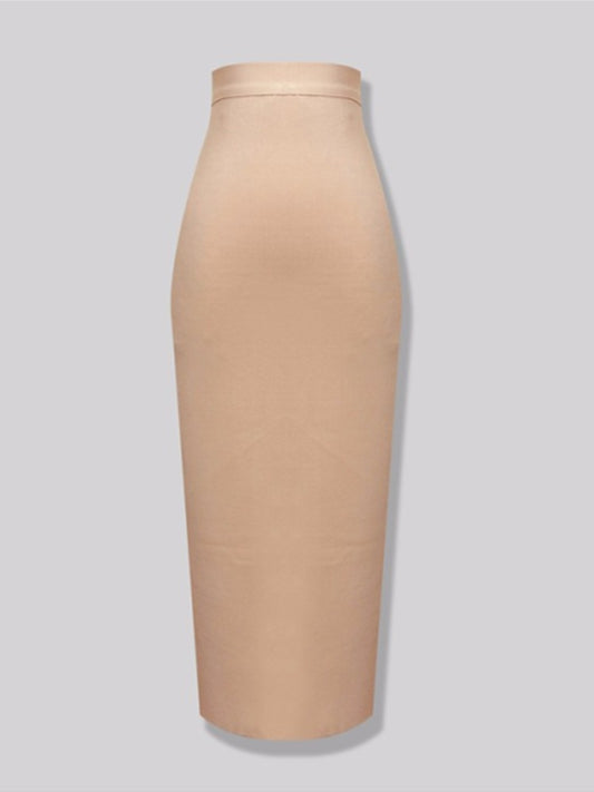 Women's Elegant Elastic Bandage Pencil Skirt - ChoreGirl